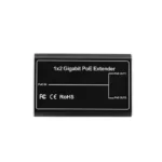 Standard 1 Input 2 Output Gigabit PoE Extender 30W for Monitoring Network