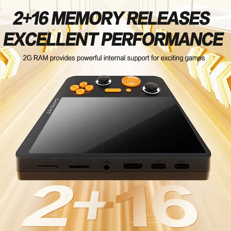 5inch Retro E5 Plus Handheld Video Game Console with 10,000+ Games, Supports TV/Gamepad - Image 2