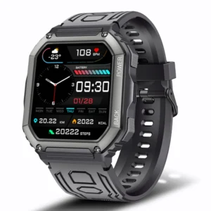 Smartwatch with 1.8-Inch Display, Bluetooth Calling, and Comprehensive Health Monitoring
