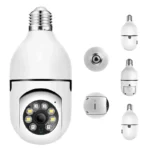 E27 Bulb Camera with Full-Color Night Vision and Automatic Human Tracking