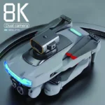 GPS Drone with 4K/8K Dual HD Camera, Brushless Motor, Obstacle Avoidance, and Foldable Design