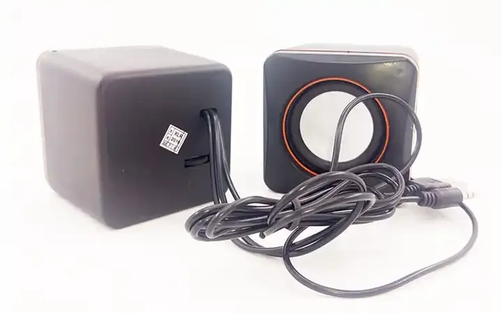 Portable USB Mini Wired Desktop/Laptop Speakers – 2.0 Channel Stereo Sound - Image 2