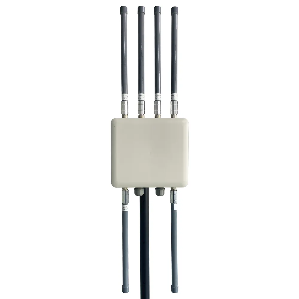 Industrial-Grade Tri-Band Wi-Fi 6 Outdoor Access Point with 20 km Long-Distance Coverage