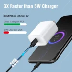 20W Fast Travel Charger for Mobile – USB-C Quick Charger