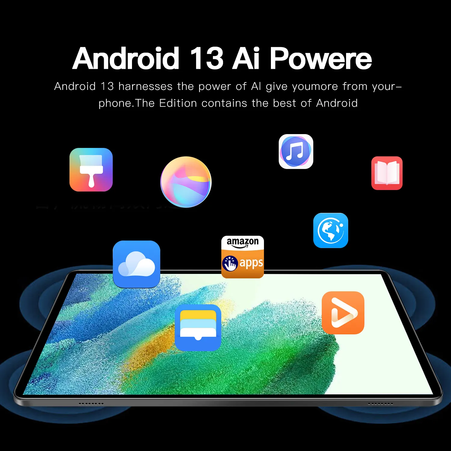 10.1-Inch Android Tablet with Dual SIM, 4G LTE, 8GB RAM, 256GB Storage, and 12,000mAh Battery - Image 3