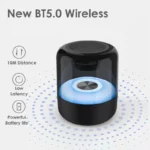 Waterproof Portable Bluetooth Speaker with RGB Lighting