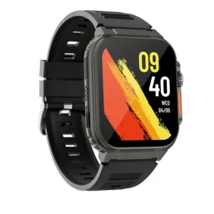 Rugged Outdoor Smartwatch with 2.0-Inch Display and Comprehensive Health Monitoring