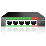 OEM Smart Managed 5-Port Gigabit Ethernet Switch – L2 Network Switch with VLAN Support for IP Camera CCTV