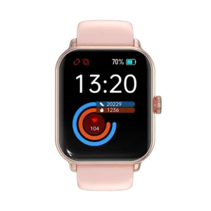 Smart Sports Couple Watch with LED Eye Protection Screen, IP68 Waterproof, and Multi-Function Tracker