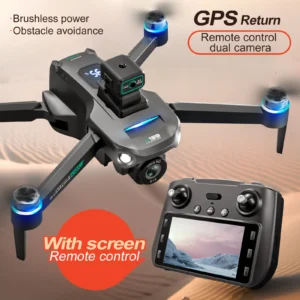 4K HD Camera Drone with GPS, Obstacle Avoidance, and Remote Control