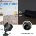 1080P Mini WiFi Surveillance Camera with Night Vision