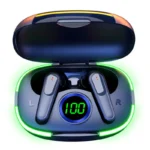 Wireless Gaming Earbuds with LED Breathing Light & Low Latency