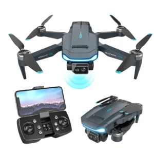 Mini Brushless Folding Drone with GPS, 4K Dual Camera, and Remote Control