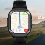 Smart Watch with GPS, AMOLED Display, SIM Card Slot, and Wi-Fi Connectivity