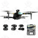 GPS Drone with 8K Camera, 360° Laser Obstacle Avoidance, and Foldable Design