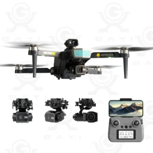 GPS Drone with 8K Camera, 360° Laser Obstacle Avoidance, and Foldable Design