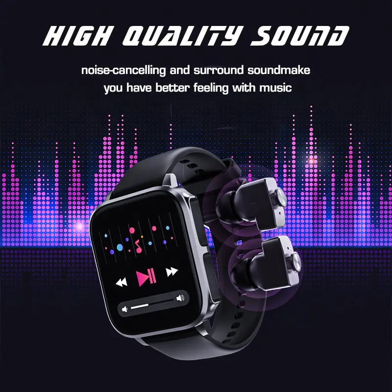 Ultra WiFi Sports Smartwatch with 2-in-1 Earbuds - Image 3